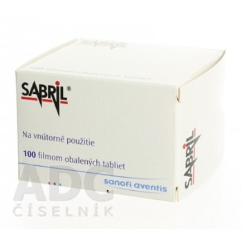 Сабрил (Sabril) 500 мг, 100 таблеток